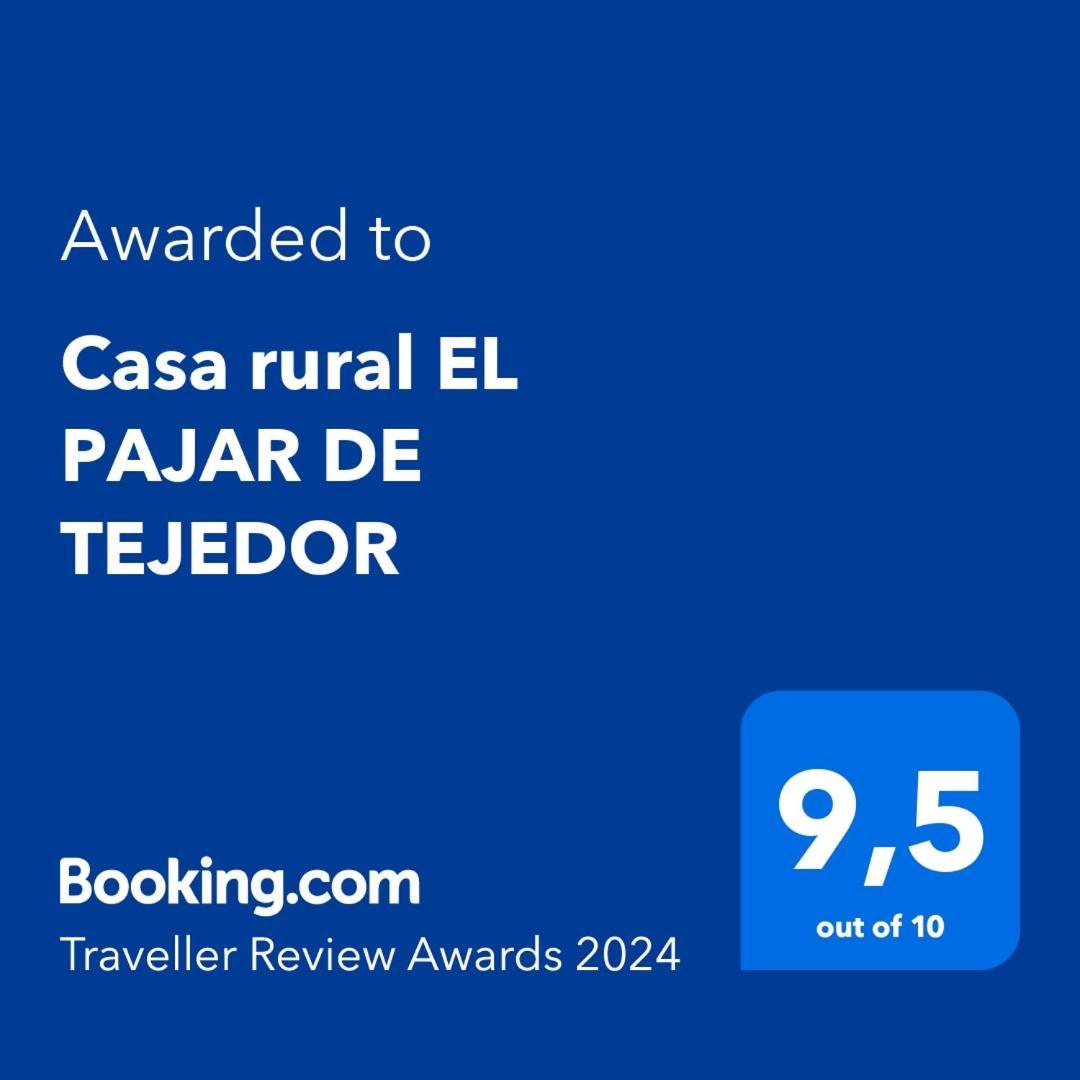 Casa Rural El Pajar De Tejedor Mondot 外观 照片